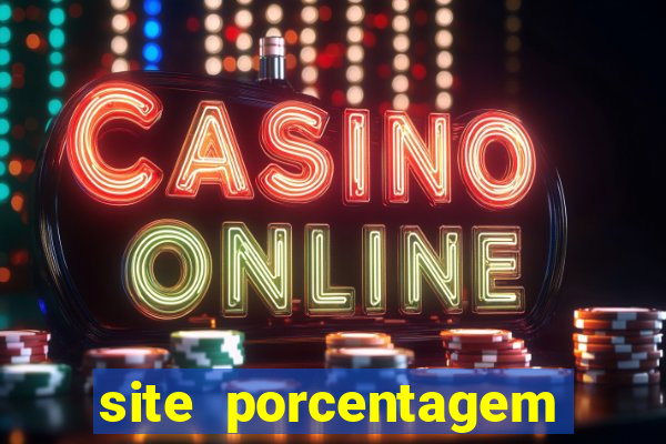 site porcentagem slots pg